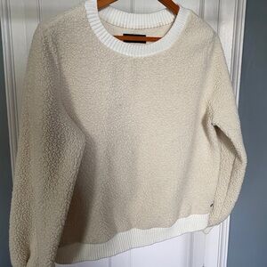 Abercrombie shearling sweatshirt